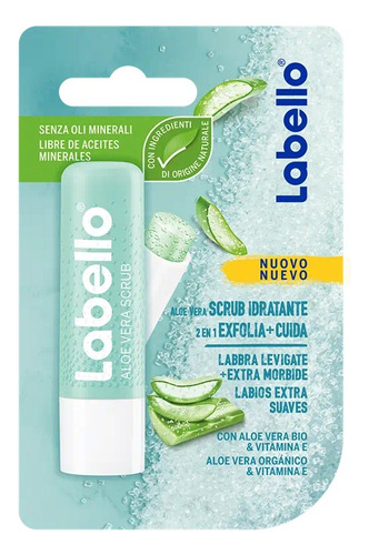 Labello Scrub Aloe Vera 