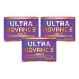 Ultra Advance Gold 30 Tabletas De 500mg Pack 3 Cajas Sabor Sin Sabor