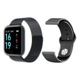 Relógio Smartwatch T80 Inteligente + Pulseira Metal