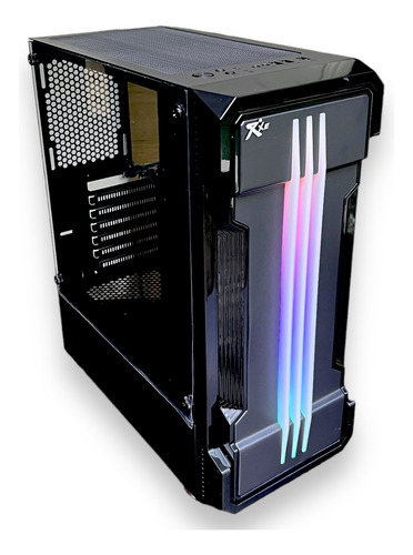 Case Gamer Negro Pc Atx / Microatx Vidrio Rxe 05