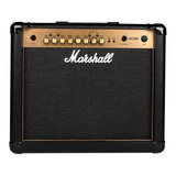 Amplificador Marshall Mg Gold Mg30gfx Transistor Para Guitarra De 30w Color Negro/oro