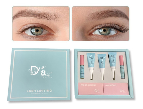 Kit Lash Lifting Dadiva Permanente De Cílios Elevação