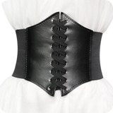 Faja Cinturón Ancho Corset Gótico Cintura Cinturilla Corse