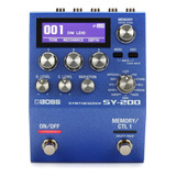 Boss Sy-200 Pedal Sintetizador De Guitarra