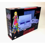 Caixa Vazia Super Nintendo Zelda De Maideira Mdf