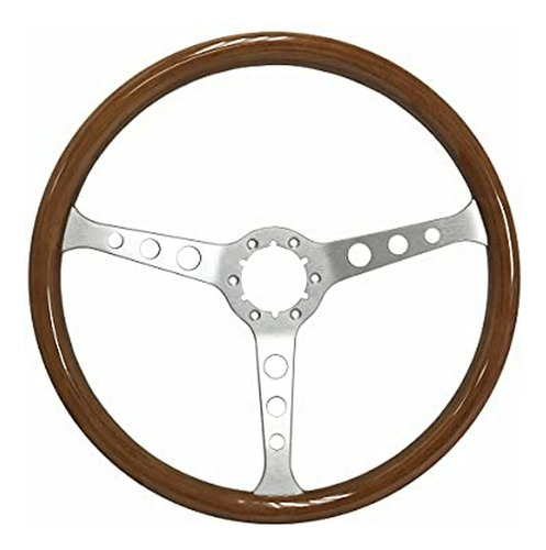 Volante De Auto, Volante De Madera Clásico Vsw S6, Madera De