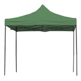 Toldo Carpa 3x3reforzado Plegable Lona Impermeable Dasel Color Verde