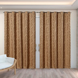 Cortina Sala Semi Blackout Tecido Jacquard Avela 2,00x1,70