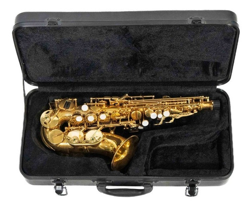 Sax Soprano Symphonic Ssc-310gl Curvo En Si B Con Estuche 