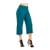 Pantalon Culotte Casual Teal Cklass 980-63