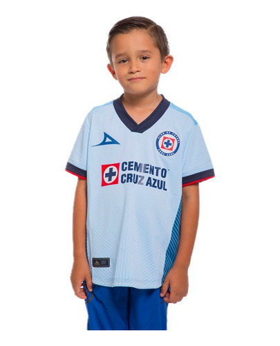 Nueva Jersey Cruz Azul Pirma Temporada 23/24 Niño Visita