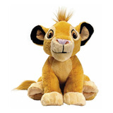 Pelúcia Simba 30cm Filme Disney Clássicos Antialérgico Fun