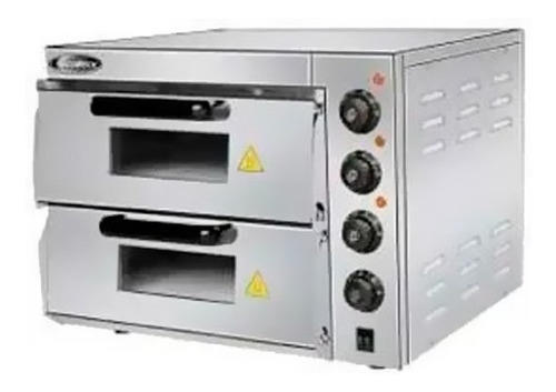 Horno Para Pizza Eléctrico Doble Camara Ecobeck Hep-02st