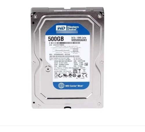 Hd Interno Wd 500gb Sata