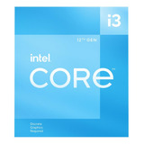 Microprocesador Intel Core I3 12100f Lga1700 