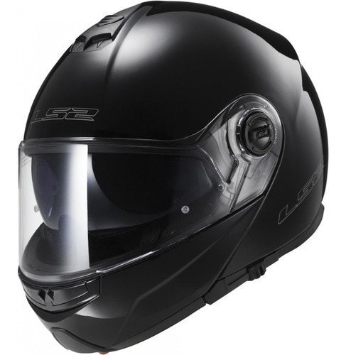 Casco Moto Ls2 325 Strobe Negro Brillante Mate Oeste Motos