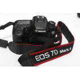  Canon Eos 7d Mark Ii Dslr Color  Negro 