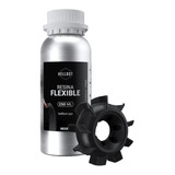 Resina Impresión 3d Hellbot Flexible Negra 250ml 