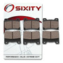 Sixity Parte Posterior Del Frente Orgnicas Pastillas De Fre