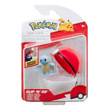 Pokemon Squirtle Clip'n'go Squirtle & Pokéball