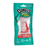 Dingo Osso Para Cães Dental Bone Medium Sabor Frango 65g