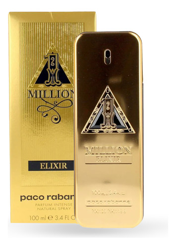 Perfume Masculino One Million Elixir Intense Paco Rabanne 1 Million 100ml