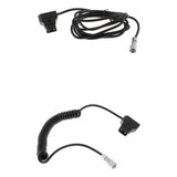 2 Cables De Alimentación D-tap Para Cámara Blackmagic Pocket