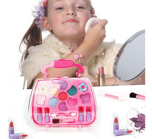 Kit Seguro Para Niñas Juguetes No Tóxicos Set De Maquillaje