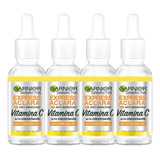 Combo X4 Garnier Serum Facial Iluminador Vitamina C 30ml