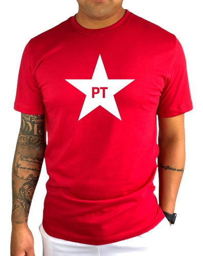 Camisa Camiseta Pt Lula Presidente