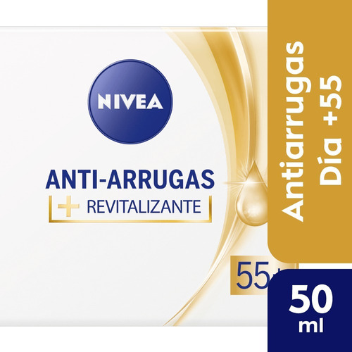 Crema De Dia Nivea Facial Revitalizante 55+ 50 Gr