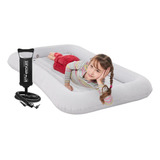 Colchão Inflável Cama Infantil Cool Night Bomba Manual Vg+ Cor Cinza