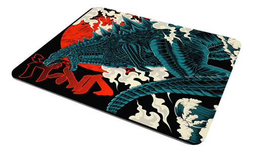 Mouse Pad Arts Godzilla Retro Japones D#30