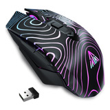 Mouse Solakaka, Inalámbrico, Receptor Usb/bluetooth/rgb