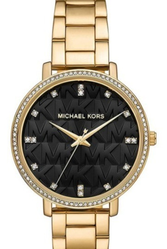 Michael Kors Reloj De Pulsera Para Mujer 38 Mm Dorado/negro