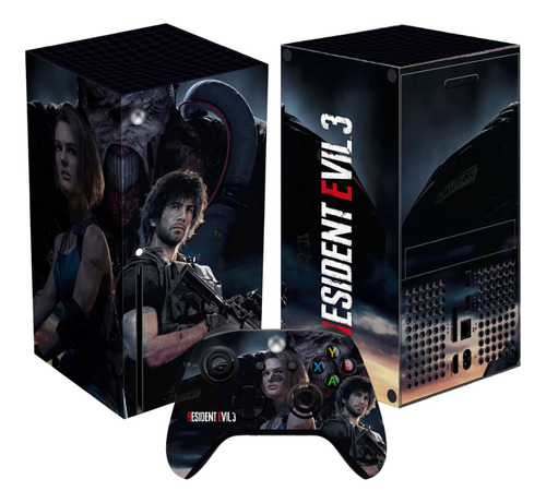 Skin Para Xbox Series X Resident Evil Nemesis