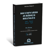 Diccionario Jurídico Bilingüe