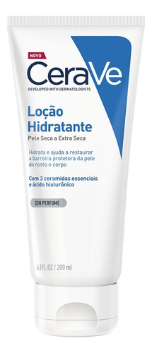 Cerave Loção Hidratante Corporal Pele Seca Extra Seca 200ml 