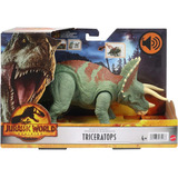 Jurassic World Dominion Triceratops Con Sonido Nuevo 2022