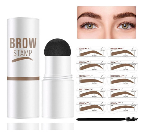 Kit De Plantillas Para Sellos De Cejas, Kit Perfecto Para Es