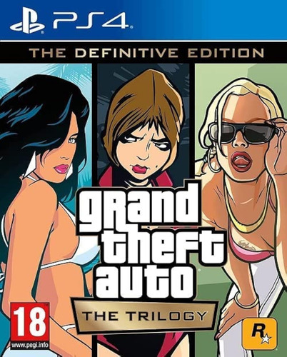 Juego Para Ps4 Grand Theft Auto: The Trilogy