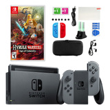 Nintendo Switch Con Hyrule Warriors Y Kit De Accesorios