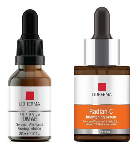 Radian C Brightening Serum +fórmula Dmae Flacidez  Lidherma 