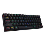 Tecla Mecánica Rgb Inalámbrica Redragon K530 Pro Draconic Al