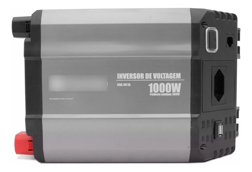 Inversor Veicular 12v Para 110v 1000w Tech One O Melhor