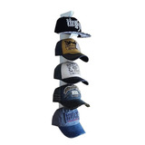 Organizador Perchero Exhibidor 5 Gorras Gorros Caps Trucker