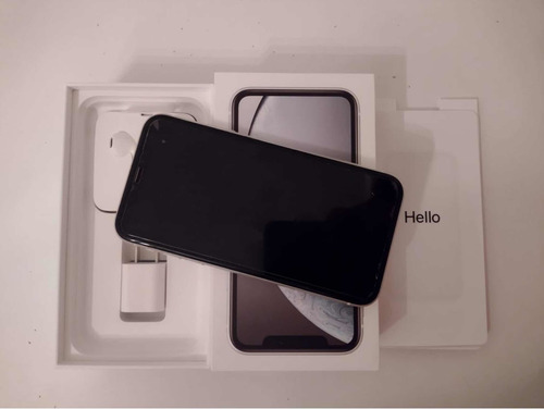 iPhone XR 128gb Blanco Exc Estado Con Auriculares Y Caja