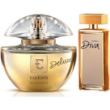 Eudora Deluxe Edition Edp 75ml + Diva 100ml Colônia Deo