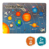 Sistema Solar Em Mdf Aprender Educativo Pedagógico Infantil 