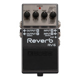 Pedal De Efeito Boss Rv-6 Reverb C/ Shimmer Rv6 Guitarra +nf